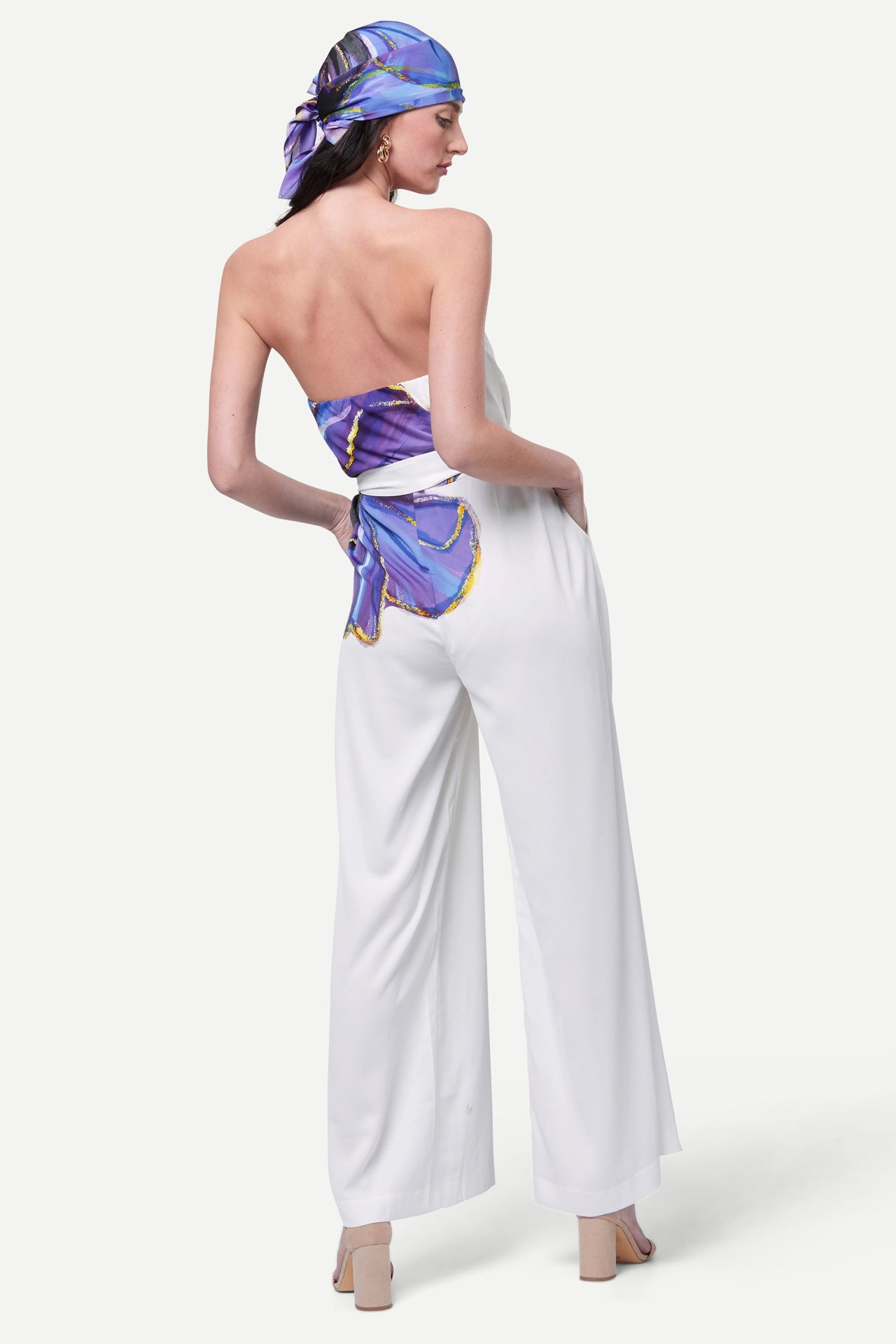 Zafur's Abbie Flower Print Jumpsuit