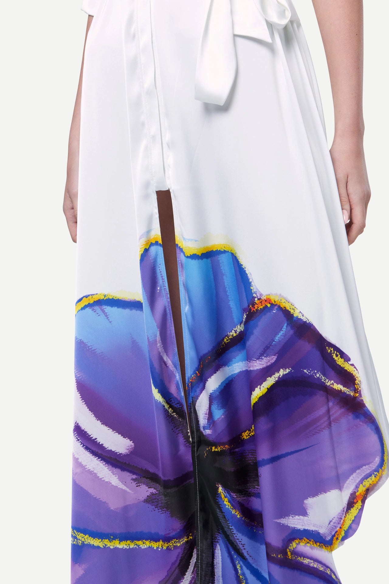 Zafur Santorini Dress in Flower Print