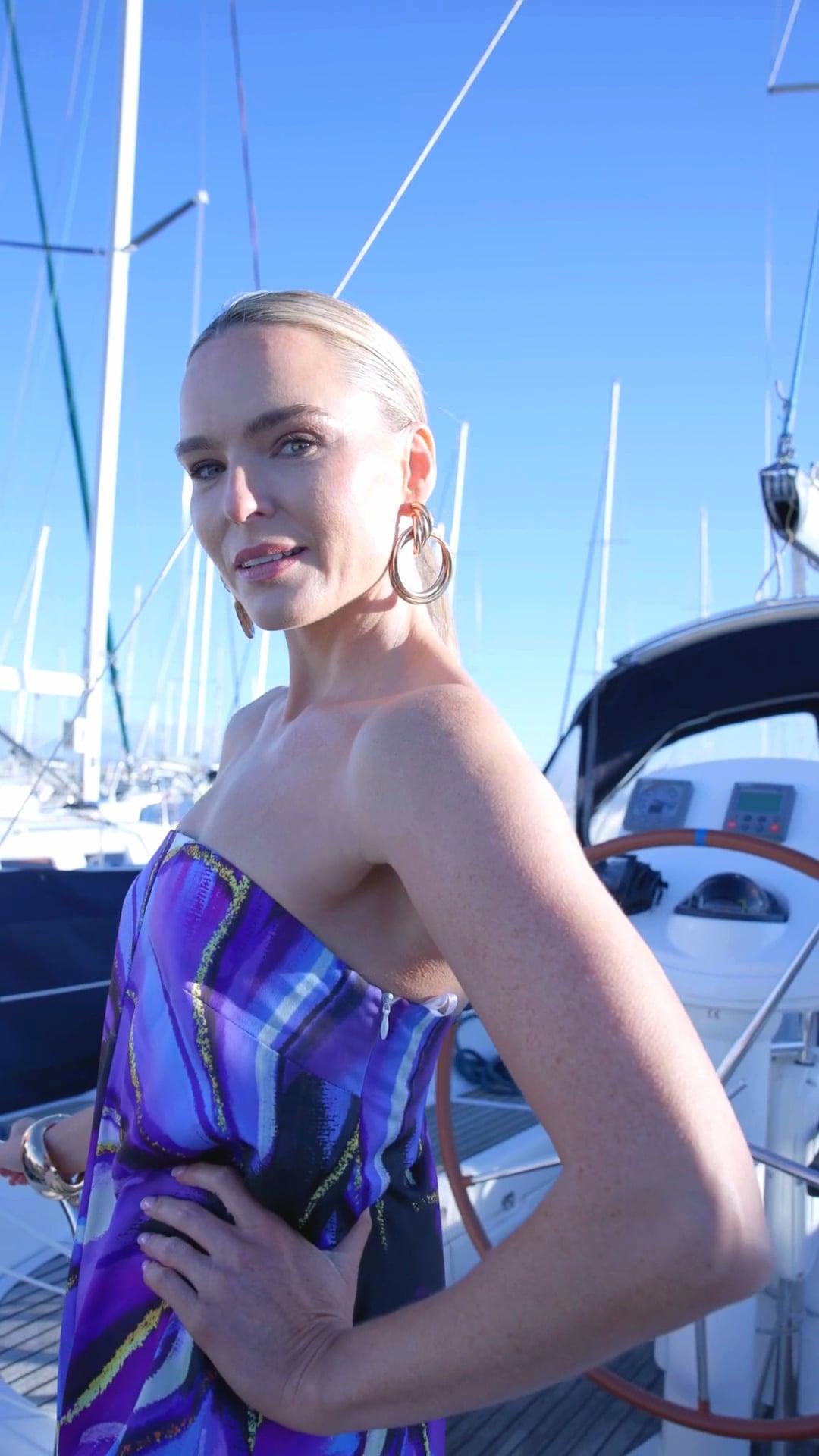 Zafur's Abbie Flower Print Jumpsuit Video