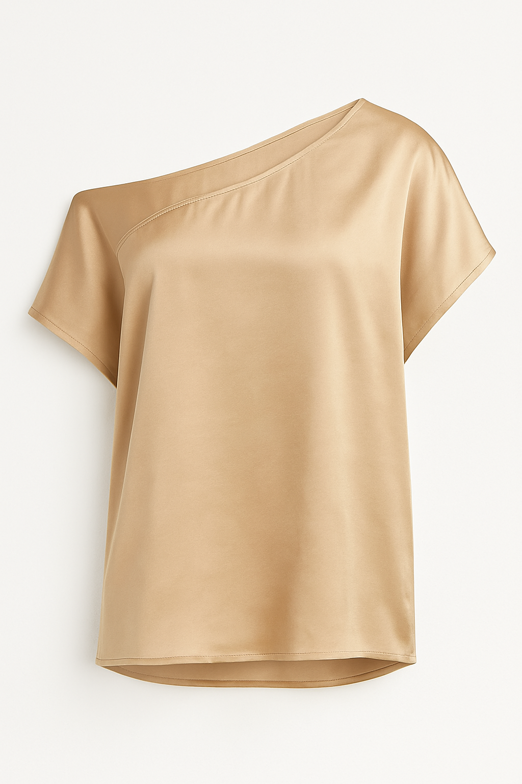 Date Night Top in Gilded Beige