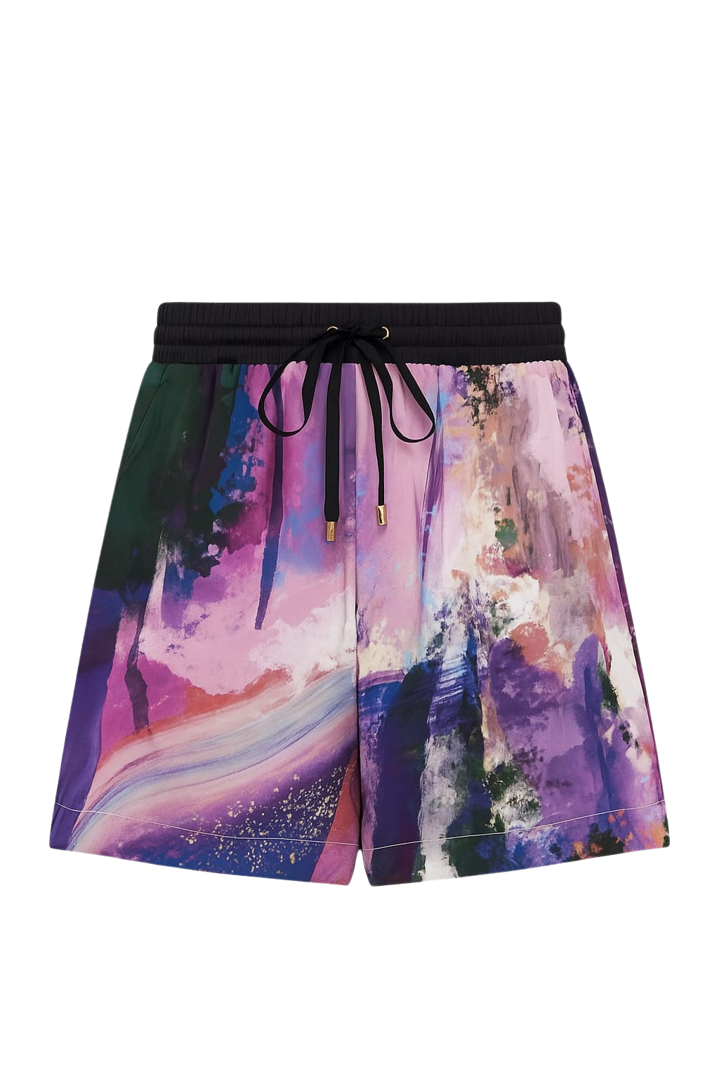 Mayfair Short in Brushstroke Print
