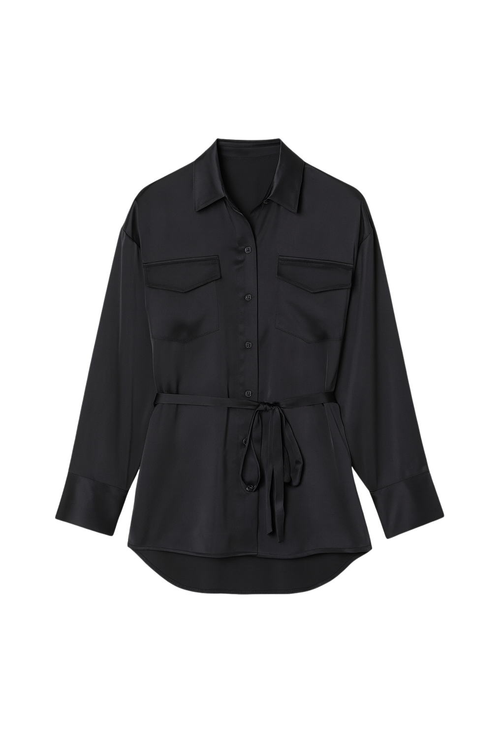 Barron Blouse in Caviar